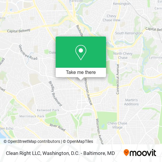 Clean Right LLC map