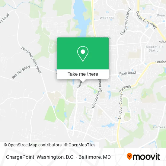 ChargePoint map