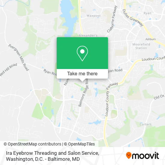 Mapa de Ira Eyebrow Threading and Salon Service