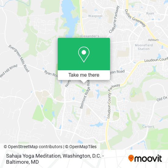 Sahaja Yoga Meditation map