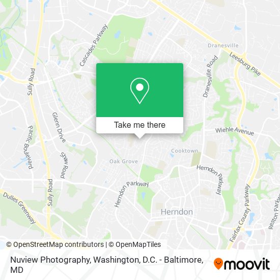 Nuview Photography map
