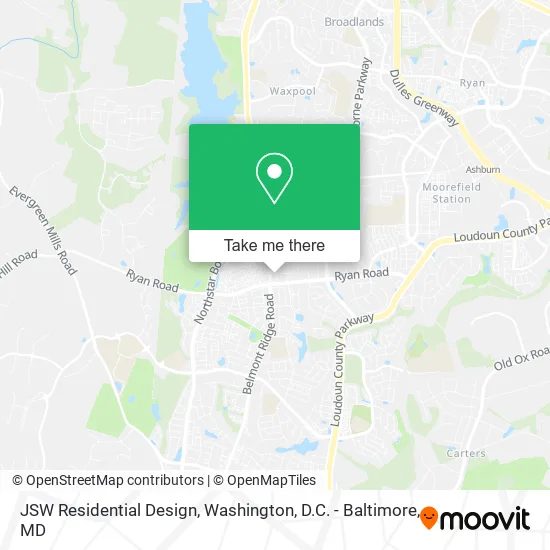 JSW Residential Design map