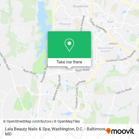 Lala Beauty Nails & Spa map