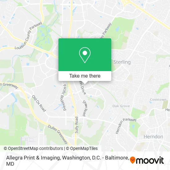 Allegra Print & Imaging map