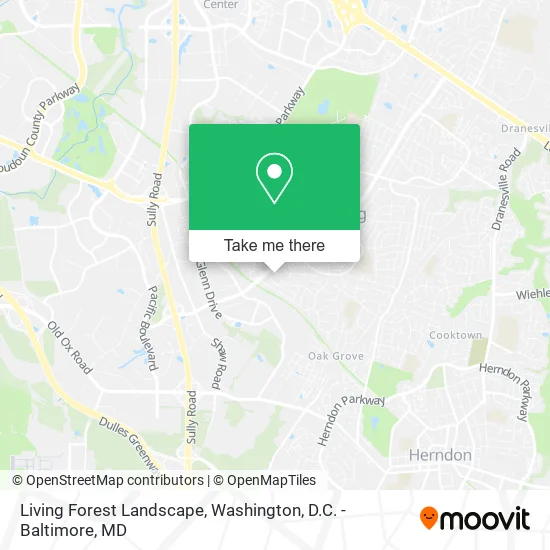 Living Forest Landscape map