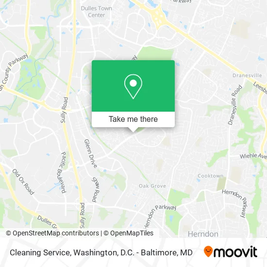 Cleaning Service map
