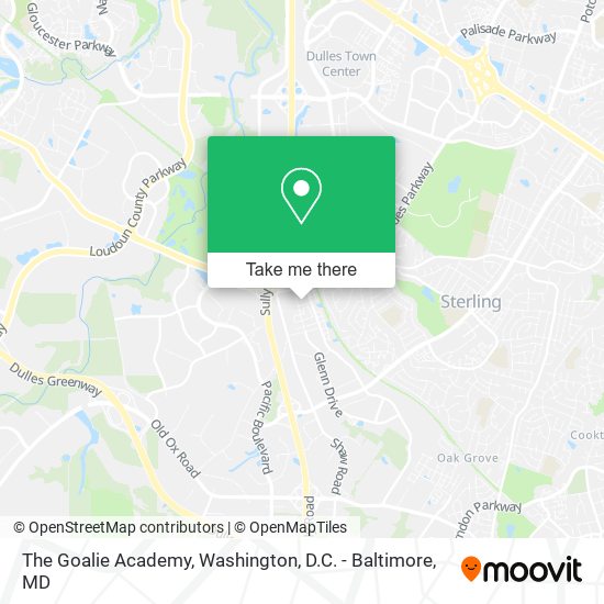 The Goalie Academy map