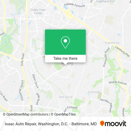 Isaac Auto Repair map