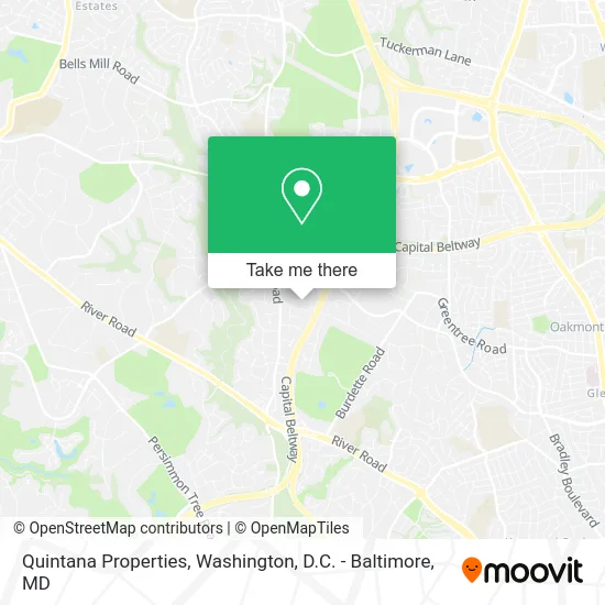 Quintana Properties map