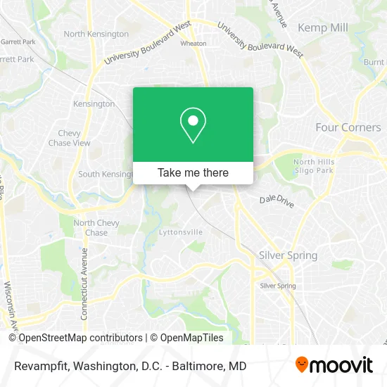 Revampfit map