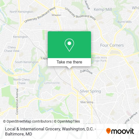Local & International Grocery map