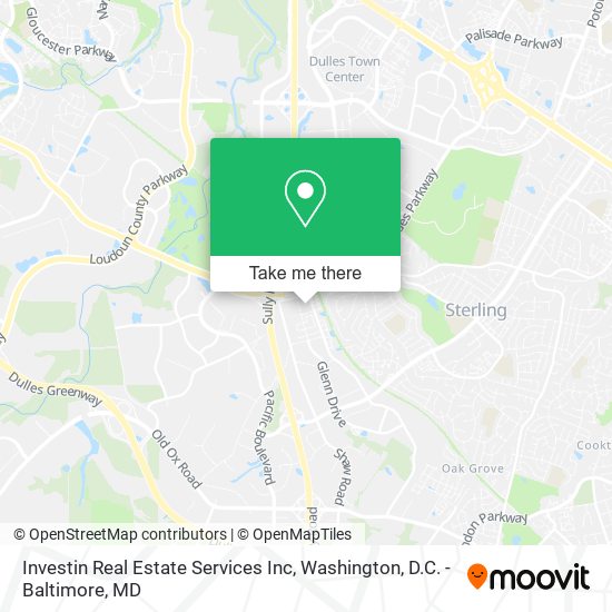Mapa de Investin Real Estate Services Inc