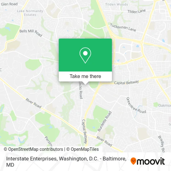 Interstate Enterprises map