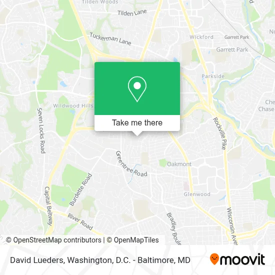 David Lueders map