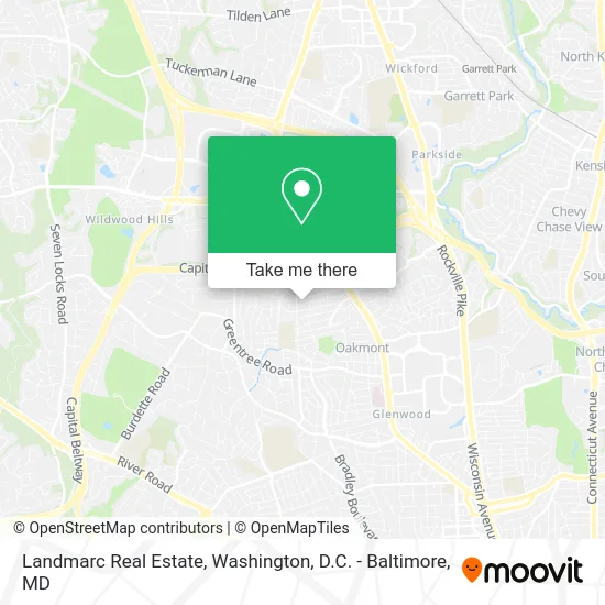 Landmarc Real Estate map