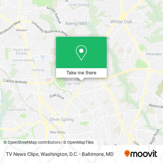 TV News Clips map