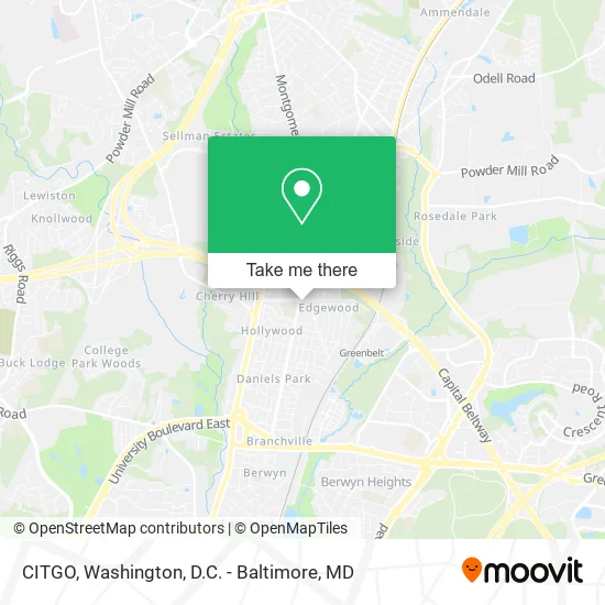 CITGO map