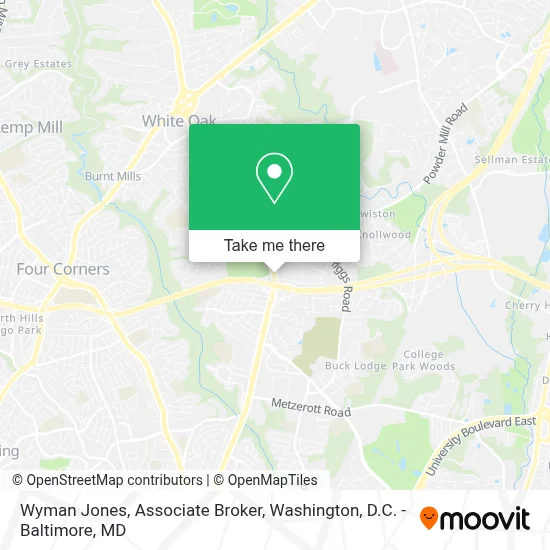 Wyman Jones, Associate Broker map