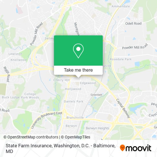 State Farm Insurance map