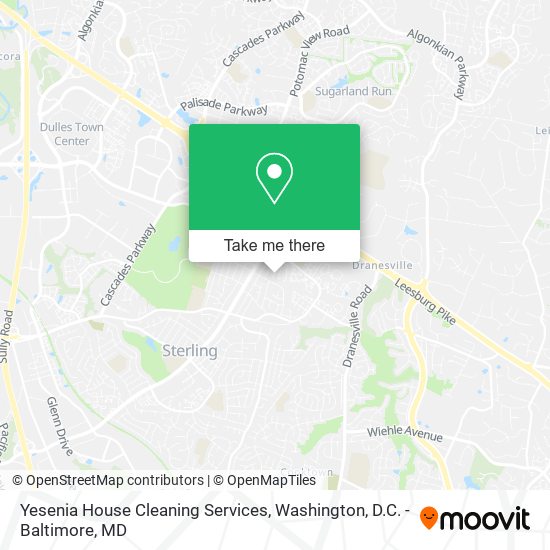 Yesenia House Cleaning Services map