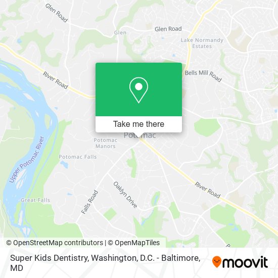 Super Kids Dentistry map