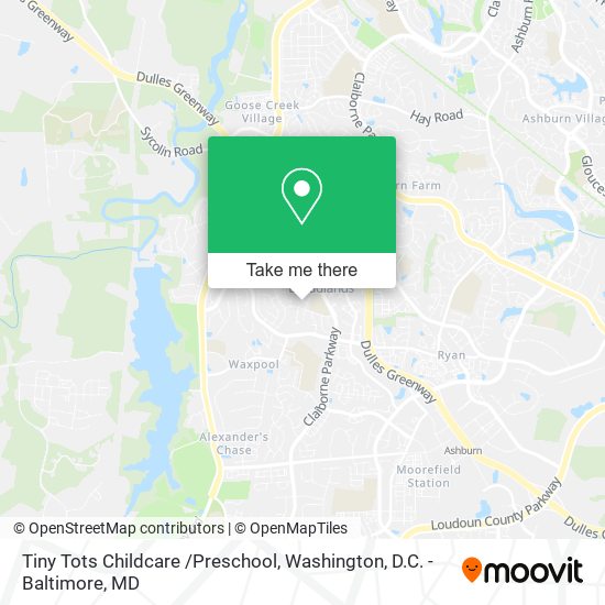 Tiny Tots Childcare /Preschool map