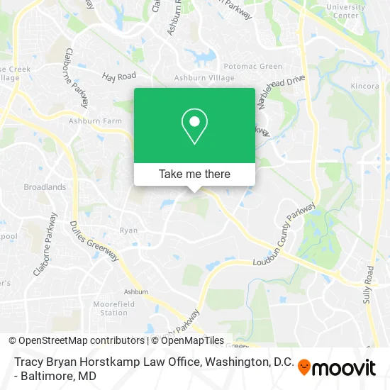 Mapa de Tracy Bryan Horstkamp Law Office