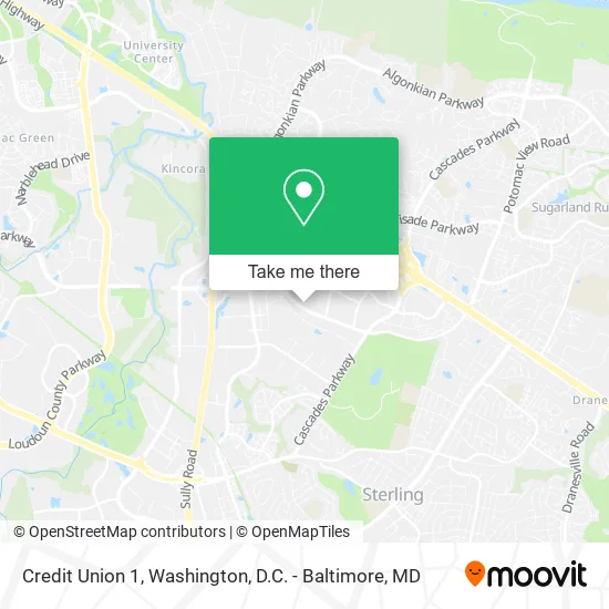 Mapa de Credit Union 1