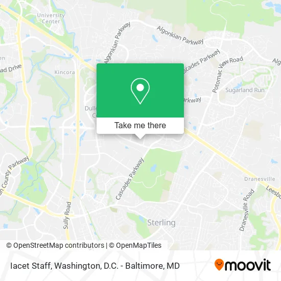 Iacet Staff map
