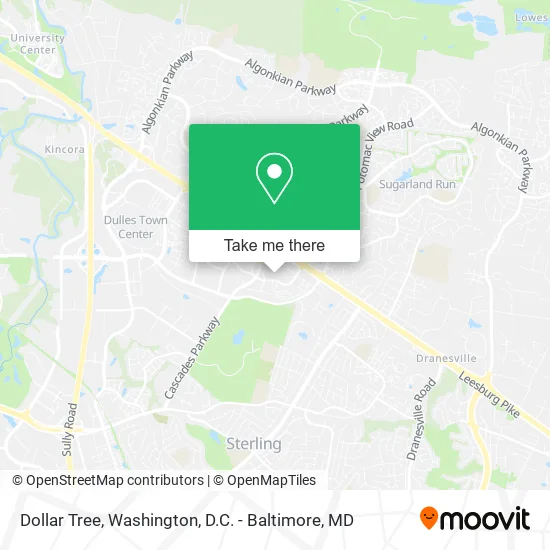 Dollar Tree map