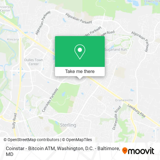 Coinstar - Bitcoin ATM map
