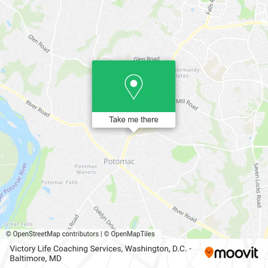 Victory Life Coaching Services map
