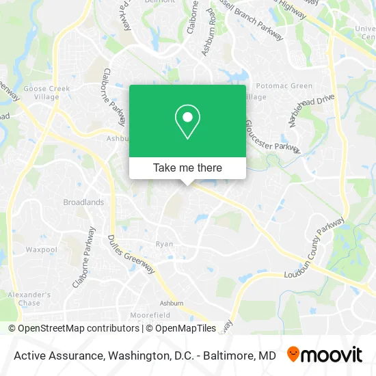 Active Assurance map