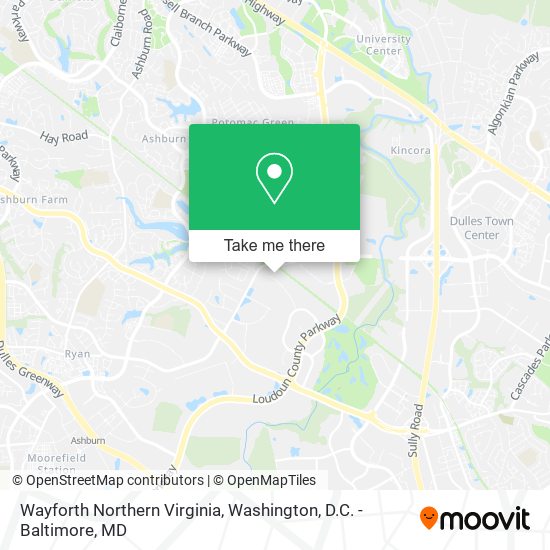 Wayforth Northern Virginia map