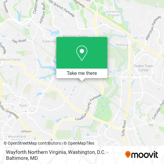 Wayforth Northern Virginia map