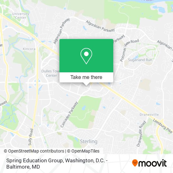 Spring Education Group map