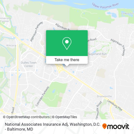 National Associates Insurance Adj map