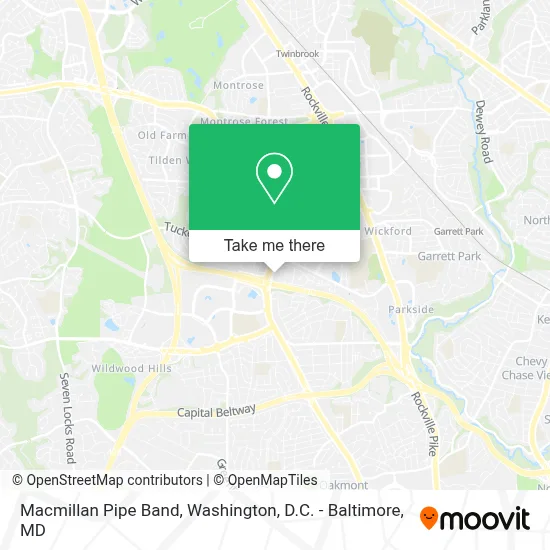 Macmillan Pipe Band map