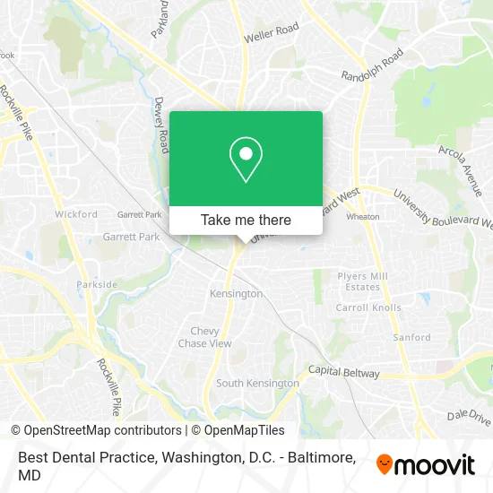 Best Dental Practice map
