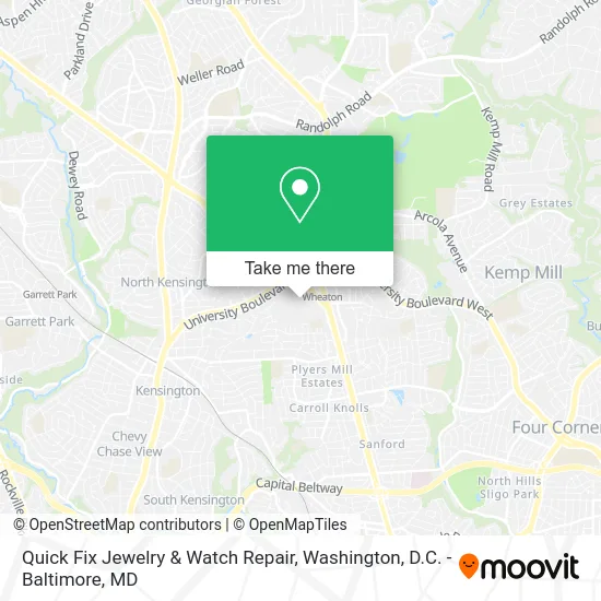 Quick Fix Jewelry & Watch Repair map