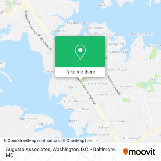 Augusta Associates map