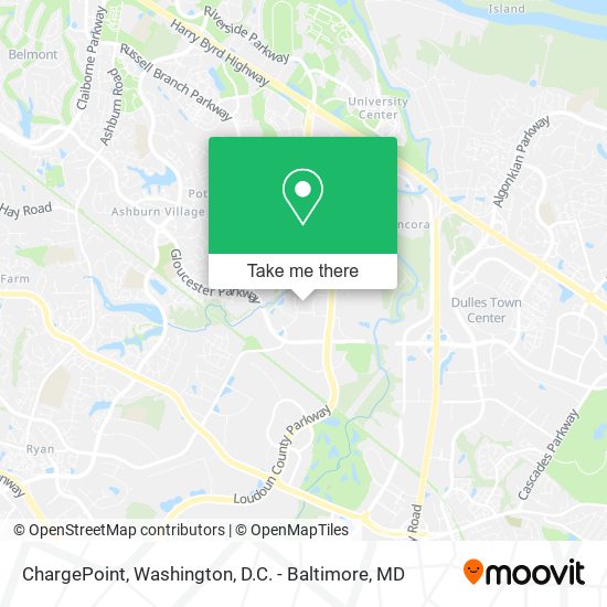 ChargePoint map