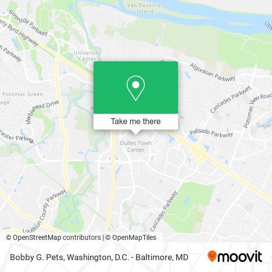 Bobby G. Pets map