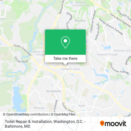Mapa de Toilet Repair & Installation