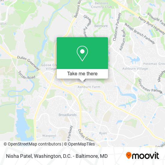 Nisha Patel map