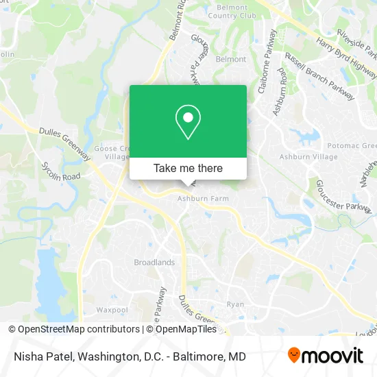 Nisha Patel map