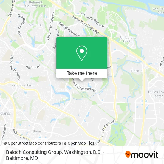 Baloch Consulting Group map