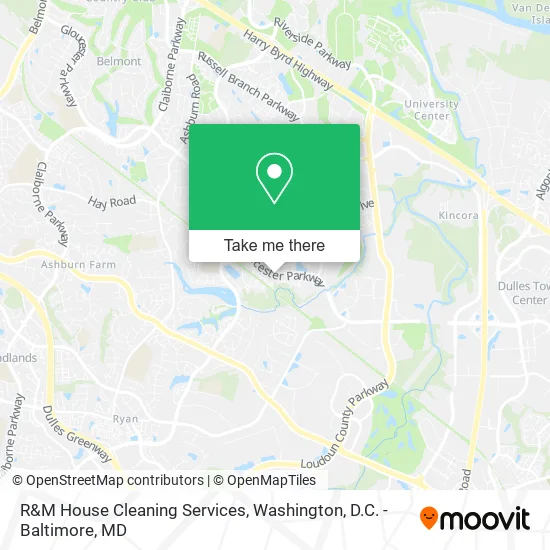 R&M House Cleaning Services map