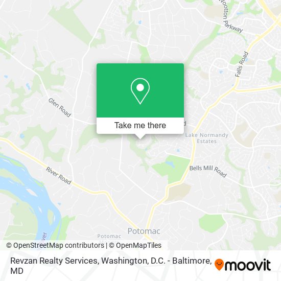 Revzan Realty Services map