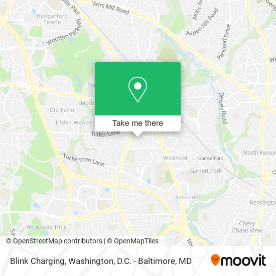 Blink Charging map